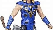 Marvel Marvel Avengers Titan Hero Series Thor Toy, 12-Inch-Scale Thor: Love and Thunder Action Figure with Accessory, Toys for Kids Ages 4 and Up