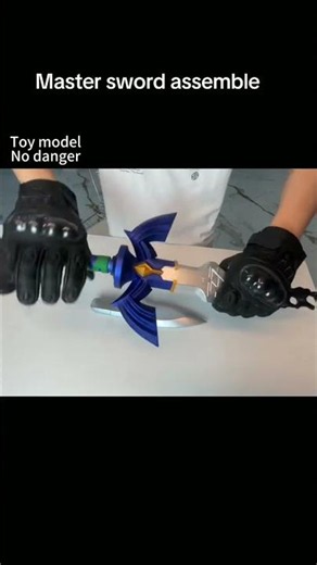 Assembling the master sword 🤩 #zelda #totk #botw #zeldatearsofthekingdom