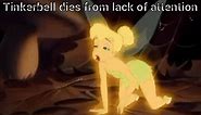 Tinkerbell dies from lack of attention on Make a GIF