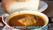 Famous Heritage Curry With Toast in Penang