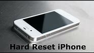 hard reset iPhone