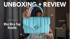 Tory Burch Mini Kira Bag: Unboxing, Review, What fits & Ways to wear