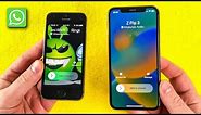 Apple iPhone Xs vs iPhone 5s WhatsApp Incoming Calls at the Seme Time