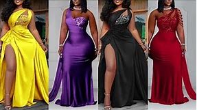 Top plus size evening gowns; Elegant plus size dresses