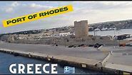 Cruise Port Rhodes Island Greece || Rhodes Greece 🇬🇷
