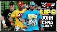 WWE 2K15 - John Cena Top 5 Attires - Community Creations