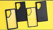 Otterbox case line-up - Samsung S24 Ultra (Symmetry Core, React, Defender (XT))