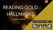 Reading Gold Hallmarks