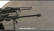 Airsoft GI - SOCOM Gear Barrett M82 Full Metal Sniper Rifle AEG