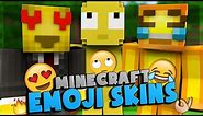 5 EMOJI MINECRAFT SKINS! (Top Minecraft Skins) 😂😭😍🙄