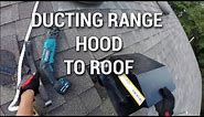 Ducting Range Hood Vent to Roof