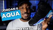 EARLY LOOK! Air Jordan 6 "AQUA" (2023) | Great Colors, But It Needs Something Else