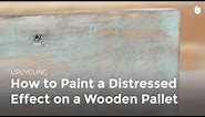 Learn how to Distress Wood | Upcycling