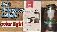 Havells Solar 2 in 1 Light I Best Torch Light I Best Lantern Light I Solar Emergency Light