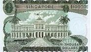 SINGAPORE CURRENCY NOTES - Post Independence