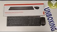 Lenovo Ultraslim Wireless Combo Keyboard and Mouse. Unboxing