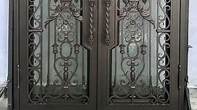 IWD High-End Iron Front Door - spectacular design & complicated handcraft
