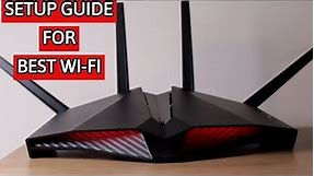 ASUS RT-AX82U AX5400 Wi Fi 6 Router Setup Guide For Best Wi Fi & Review