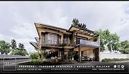 Tiongson Residence - 220 SQM House - 200 SQM Lot - Tier One Architects