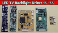 5 Most Common Universal LED TV backlight Driver Output Voltage Details