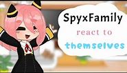 Spy x Family React to Themselves || Anya's Classmates and Parents