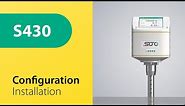 S430 Compressed Air Flow Meter - Installation and Configuration (English)