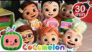 Funny Face Song | CoComelon | Kids Cartoons & Nursery Rhymes | Moonbug Kids