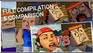 (FULL) Abang Sally Minecraft COMPILATION & COMPARISON (Minecraft Animation)