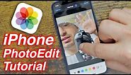 How To Edit Photos On The iPhone 12 Pro Photos App