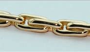 18kt rose gold bracelet handmade