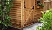 Small Lean to Style Storage Sheds, Modern 8x4 Shed Kits | Cedarshed USA
