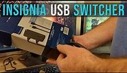 Insignia 4-Port USB 3.0 Switcher Hub Unboxing and Set Up