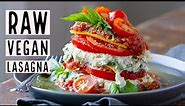 Raw Vegan Lasagna // EASY RAW VEGAN RECIPE