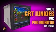 CRT Junkies Vol. 5 - JVC Professional Monitor TM-910SU PVM Review for Retro Gaming