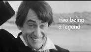 the second doctor being a legend for 4 minutes