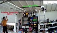 How to Install Garage Door Opener on a high shop ceiling - Chamberlain Wifi series