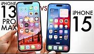 iPhone 15 Vs iPhone 13 Pro Max! (Comparison) (Review)