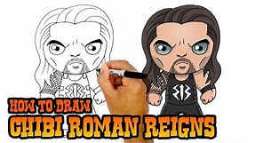 How to Draw Roman Reigns | WWE Superstars