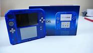 CRYSTAL BLUE Nintendo 2DS UNBOXING