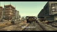 Fallout 3 Real Life Locations Comparison
