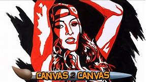 Nikki Bella is fearless on the canvas!: WWE Canvas 2 Canvas