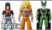 Dragon Stars Dragon Ball Super SS3 Goku, Android 17 & Perfect Cell Action Figure Review BANDAI