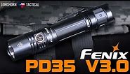 Fenix PD35 V3.0 1700 Lumen - 390 Yard Beam Tactical Flashlight
