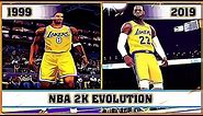 NBA 2K evolution [1999 - 2019]