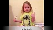 Little girl's most hilarious moments go viral