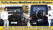 Modified Tata Sumo into G-Wagon | Full Uncut Video | Mercedes G-Wagon | Punit Sharma | MAGNETO11