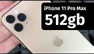 iPhone 11 Pro Max - 512gb Gold Unboxing