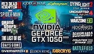 GeForce GTX 1050 in 2023 - Test in 50 Games