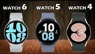 Samsung Galaxy Watch 6 VS Galaxy Watch 5 VS Galaxy Watch 4