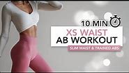 10 MIN XS WAIST WORKOUT | Slim Waist & Trained Abs | Eylem Abaci